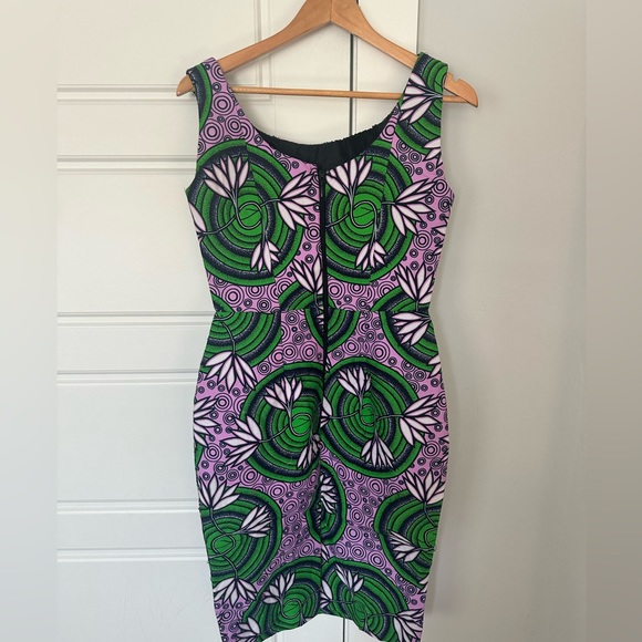 African Print Dress - Picture 7 of 9